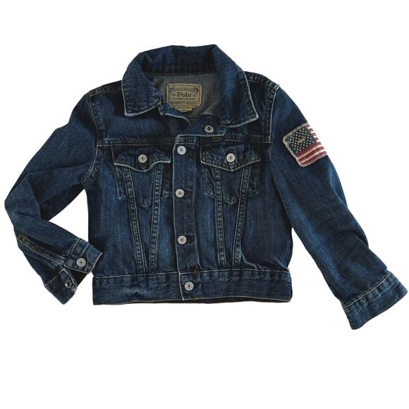 Kids polo Jean jacket - Picture 1 of 7